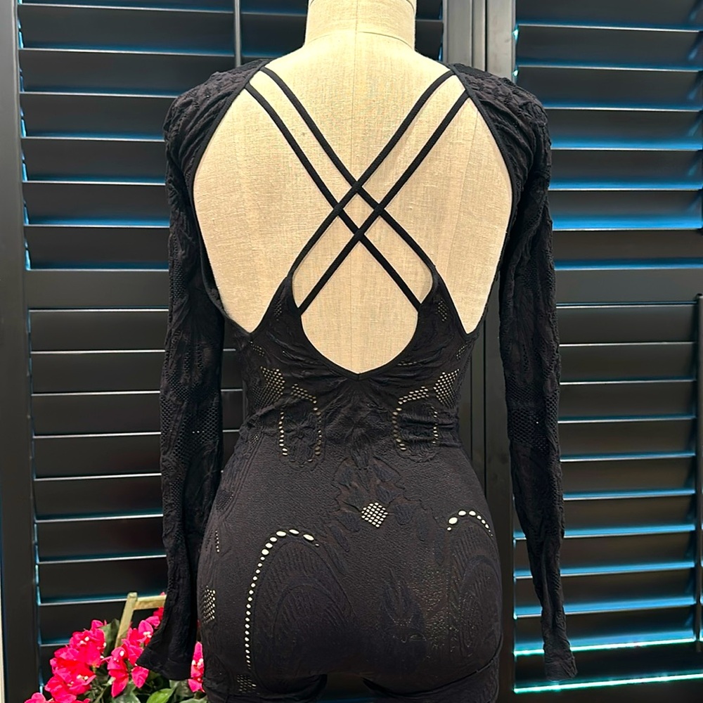 Free People “tattoo” Romper